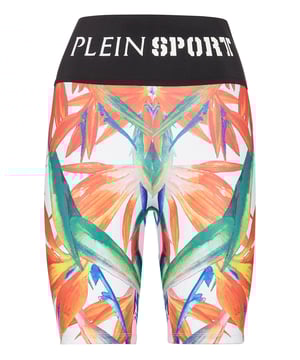 Leggings cortos diseñados para todas tus sesiones de entrenamiento, desde las más ligeras a las más duras, o incluso para hacer footing sin más. Supera siempre tus límites.   Máxima comodidad y licra de alto brillo de secado rápido.   El estampado floral añade un toque de color de temporada   Cierre de cremallera en el lado izquierdo para un ajuste más ceñido   Jacquard de la marca tejido en la cintura elástica   Cintura de talle alto para un ajuste seguro y mayor firmeza