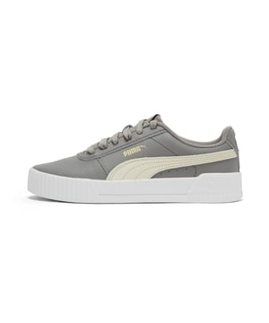PRODUCT STORY: Elevate your sneaker game with the PUMA Carina Lux L women's trainers. Crafted from high-quality leather, these stylish sneakers offer both fashion and function. The sleek design and comfortable fit make them the perfect choice for everyday wear, while the durable construction ensures long-lasting performance. Step out in style and comfort with the PUMA Carina Lux L trainers - a must-have addition to any fashion-forward wardrobe.