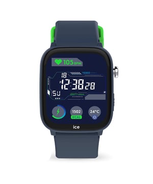 This Ice Watch Ice Smart Junior 3.0 - Find My - Blue Digital Watch for Child is the perfect timepiece to wear or to gift. It's Blue  Rectangular case combined with the comfortable Blue Silicone watch band will ensure you enjoy this stunning timepiece without any compromise. Operated by a high quality Quartz movement and water resistant to 5 bars, your watch will keep ticking. A world first: connected children and a geolocatable watch  Patent : FR2502521  Ice-Watch unveils a unique innovation on the market: the ICE smart junior 3.0 Find My, a connected, geolocatable watch designed for children. This Digital watch has a calendar function: Day-Date as well as a Bluetooth , Stop Watch , Heart rate monitor , Apple Find My and Alarm High quality Blue Silicone strap with a secure Buckle, measuring 20 cm in length and 21 mm in width Case measurement: 35 X 42 mm,case thickness: 11 mm, case colour: Blue and dial colour: Multicolour