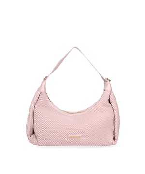Bolso bandolera para mujer. El cierre es con cremallera. Los bolsillos internos son uno con cremallera y otro abierto. Los bolsillos externos están ausentes. La correa para el hombro es ajustable y extraíble. El mango está fabricado en PU. Hay un compartimento interno. El material externo es 100%PU. Internamente es 100% Poliéster. Medidas: 30x22x10 cm. Producto de moda