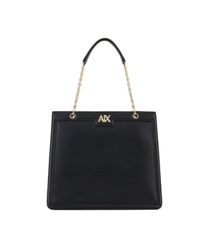 Armani Exchange Heritage Handtasche für Damen Schwarz Polyurethan. Authentisches Gepäck der Marke Armani Exchange – Streetwear/Sportswear-Design von Armani Exchange – Armani Exchange für Damen, modisch und perfekt für den Alltag – Handtaschen von Armani Exchange in Schwarz passen perfekt zu Ihrer Garderobe – Bequemes Polyurethan-Material – klassisch – Heritage –