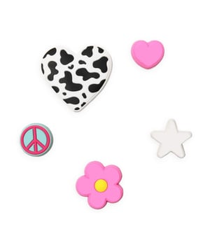Añade un poco más de brillo a tus zapatos favoritos de Crocs con este juego de accesorios con clip. Juego de clips para personalizar tu Crocs. Fácil de instalar. Material: caucho. Colores: Multicolor - Multicolor. Pvc.