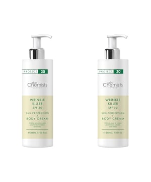 Introducing our Wrinkle Killer Sun Protection Body Cream SPF 30, the ultimate solution for hydration and sun protection. Formulated for all skin types, this lightweight and non-greasy cream is enriched with nourishing Aloe Barbadensis Leaf Juice and Persea Gratissima Oil, delivering deep hydration while shielding your skin from harmful UV rays. Experience a silky smooth texture and a youthful, radiant complexion as you combat sun damage and ageing. Easy to use, simply apply generously to clean, dry skin in the morning and reapply as needed for continuous protection. Suitable for sensitive skin, our vegan and cruelty-free formula is free from parabens, sulfates, and artificial fragrances. Shop now to give your skin the care it deserves!