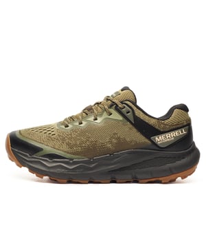 NEW IN 2025 MODEL & COLOUR 
 Discover the perfect balance of sleek style and high-performance engineering with Merrells reimagined best-selling trail shoedesigned for light trail runs and all-day wear. Built to keep up with your active lifestyle, it blends the comfort of a running shoe with the rugged durability of a trail-ready companion.
 Stay dry and comfortable in any condition with a breathable, waterproof membrane that seals out water while allowing moisture to escape. A padded collar and removable EVA foam footbed ensure a snug, cushioned fit mile after mile.
 Engineered with eco-conscious materials, the shoe features 100% recycled laces and webbing, a 50% recycled mesh footbed cover, and a breathable mesh lining treated with Cleansport NXT for natural odor control.
 The FloatPro Foam midsole provides long-lasting cushioning and energy return for a smooth, responsive ride, while FLEXconnect dual-directional grooves enhance agility and ground connection. Finished with a Merrell Quantum Grip outsole, it delivers superior traction and stability across all surfaces.
 NEW IN 2025 MODEL & COLOUR 
 - Breathable engineered mesh upper
 - Waterproof membrane
 - 100% recycled laces and webbing and 50% recycled mesh footbed
 - Bellows tongue keeps out debris,
 - Cleansport NXT treatment for odour control
 - FLEXconnect dual-directional flex-grooves 
 - The FloatPro Foam midsole deliver enhanced 
 - Padded heel and ankle collar
 - Merrell Quantum Grip durable rubber outsole
 - Merrell branding