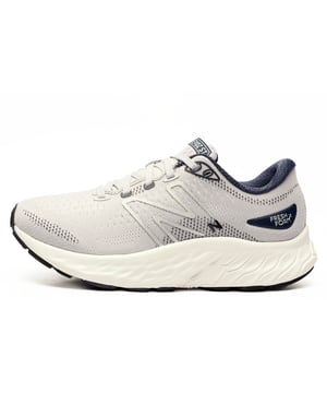 NEW IN  2025 MODEL & COLOUR
 The New Balance Fresh Foam X Evoz is an excellent choice for runners who prioritize comfort and sustainability. The shoe's neutral running design makes it versatile for a variety of foot types, while the high shock absorption helps reduce impact during long runs or high-mileage training. The Fresh Foam X midsole material offers a soft, cushioned feel, and the 4mm heel-to-toe drop supports a more natural stride.
 The addition of the firmer layer in the midsole for stability is a thoughtful touch, helping to provide a bit more control during your foot strike without compromising the cushioned feel. Additionally, the fact that the shoe is made with recycled materials in line with the New Balance Green Leaf Standard is great for eco-conscious runners looking to make more sustainable choices without sacrificing performance.
 The Evoz strikes a balance between comfort, performance, and sustainability, making it a solid choice for those looking to improve their running experience while being mindful of the environment.
 NEW IN  2025 MODEL & COLOUR
 - Seamless breathable mesh upper
 - 4mm heel-to-toe drop
 - Stability version Green Leaf Standard
 - Fresh Foam X midsole for incredible comfort
 - Adjustable lace closure for a secure fit
 - Padded ankle and heel collar
 - Padded sockliner for added durability
 - Durable rubber outsole
 - New Balance branding