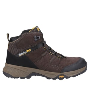 The Timberland Pro Switchback Men's Work Safety Boots are designed to meet the demands of both tough jobs and light trail adventures. Engineered for comfort, durability, and performance, these boots feature a composite safety toe and a non-metallic puncture-resistant plate for added protection. The Anti-Fatigue Technology PU footbed ensures all-day comfort, while the non-metallic shank provides extra support. A lightweight, cushioning EVA midsole delivers shock absorption, and the rugged Timberland PRO rubber outsole offers superior traction for various terrains. Whether on the job site or the trail, these boots are built to help you stay protected and comfortable.
- Leather upper
- Composite safety toe
- Non-metallic puncture-resistant plate
-Anti-Fatigue Technology PU footbed
-Non-metallic shank for extra support
-Lightweight EVA midsole for shock absorption
-Rugged Timberland PRO rubber outsole for superior traction
-Built for both job site and trail use
- Timberland Pro branding