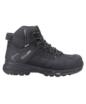 The Timberland Pro Switchback Men's Work Safety Boots are designed to meet the demands of both tough jobs and light trail adventures. Engineered for comfort, durability, and performance, these boots feature a composite safety toe and a non-metallic puncture-resistant plate for added protection. The Anti-Fatigue Technology PU footbed ensures all-day comfort, while the non-metallic shank provides extra support. A lightweight, cushioning EVA midsole delivers shock absorption, and the rugged Timberland PRO rubber outsole offers superior traction for various terrains. Whether on the job site or the trail, these boots are built to help you stay protected and comfortable.
- Leather upper
- Composite safety toe
- Non-metallic puncture-resistant plate
-Anti-Fatigue Technology PU footbed
-Non-metallic shank for extra support
-Lightweight EVA midsole for shock absorption
-Rugged Timberland PRO rubber outsole for superior traction
-Built for both job site and trail use
- Timberland Pro branding
