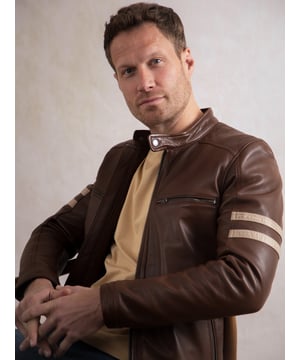 Our talented designers have taken our bestselling Charlie leather jacket and given it some subtle updates for the new season.
This classic racer style boasts a press stud collar and cuffs, as well as handy zip pockets complete with heritage-branded hardware.
A streamlined and pared back take on its predecessor, Charlie II still features aged-look contrasting leather stripes and understated shoulder stitch detailing.
While we&rsquo;ve introduced some subtle design updates, Charlie II remains crafted from the finest quality aniline leather, retaining a premium feel and sharp finish that will age beautifully with wear.