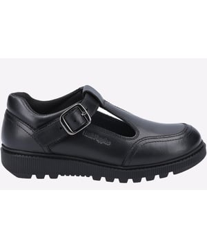 Classic Girls Back to School shoe from Hush Puppies - Kerry has the iconic Fit Left Fit Right fitting system, premium leather uppers in a T-Bar Buckle style with padded collar for extra comfort and Micro-Fresh lining
Fit Left Fit Right - Unique fitting system allows for 5 different width fittings for each individual foot. Every pair of shoes comes with 3 pairs of footbeds
-Smart Leather Upper
-Micro-Fresh lining keeps feet dry and fresh
-Buckle Fastening
-T-Bar Style
-Chunky Sole