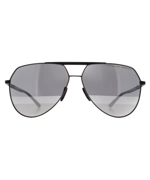 Porsche Design Aviator Unisex Gunmetal Silver Mirrored P8931  Sunglasses Porsche Design knows that great design isnâ€™t just about looksâ€”itâ€™s about function, too. The P'8931 sunglasses are the perfect example, combining sleek style with smart engineering for a pair of shades that feel as good as they look. At the core is the Air Spring Flex Zoneâ€”an advanced take on the spring hinge. It flexes to reduce pressure at the sides of your head, giving you a comfortable fit all day long. Whether you're on the move or relaxing, these sunglasses stay perfectly in place without pinching or sliding. Built from 100% titanium, the frame is incredibly light but super strong. The RXPÂ® temple tips add flexibility and cut down on weight, so they feel almost weightless. A bold, three-dimensional bridge adds a premium touch, while the modern aviator-style lenses give off a clean, exclusive vibe.