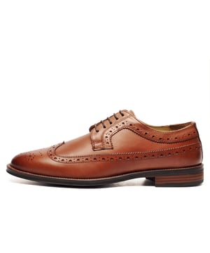 Catesby England was founded in 1970 with a vision and dedication focused on quality, craftsmanship, and a fine attention to detail. From its modest beginnings in a countryside workshop, Catesby England grew into a name synonymous with classic English footwear, blending heritage with modern craftsmanship, manufactured from the finest leathers to ensure durability, comfort, and effortless style.
 The Catesby George is a premium designer brogue, crafted in high-end leather with intricate stitch and punch-hole detailing these brogues boast a timeless style.
 Featuring a classic lace up system, slight raised heel, and a Comfort Flex cushioned insole, the George delivers vintage styling with sumptuous comfort every time and provides the perfect smart/casual mix that is sure to add a touch of the debonaire style to any mans outfit.
 - Premium leather upper
 - Leather lining
 - 5-hole lace closure
 - Intricate stitch and punch-hole detailing
 - Padded Comfort Flex footbed
 - Durable outsole
 - Catesby branding