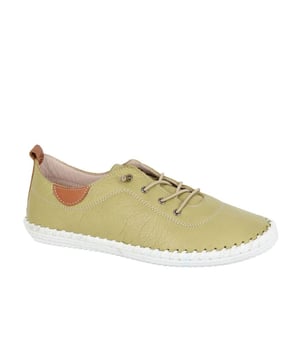 The Mod Comfys Women's Comfort Shoe combines style and practicality for all-day wear. Featuring a soft leather upper, these shoes are designed for both comfort and durability. The elasticated lace closure ensures a snug fit, while the leather comfort sock provides a cushioned feel with every step. For added convenience, the heel pull tab makes it easy to slip them on and off. The PVC sole offers reliable traction and support, making these shoes perfect for daily use. 
 - Leather upper
 - Elasticated lace closure 
 - Leather comfort sock 
 - Heel pull tab for easy on/off wear 
 - PVC Sole