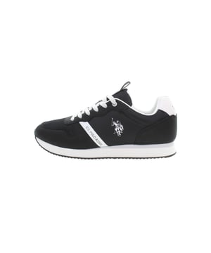 Zapatillas U.S. POLO ASSN. para hombres. Elegantes y deportivas a la vez. Las zapatillas se atan de manera clásica con cordones de textil. El acolchado es cálido y suave. La suela está hecha de goma resistente. El logo de la marca es discreto pero bien visible.