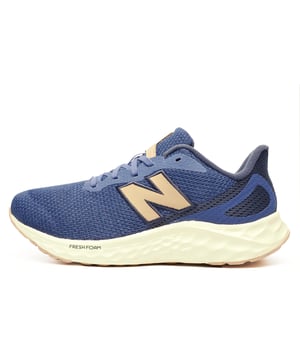 NEW IN  2025 MODEL & COLOUR
 These mens New Balance Fresh Foam Arishi v4 running shoes feature a superior responsive midsole with fresh foam cushioning to provide outstanding comfort and a bounce back step while promoting a more natural foot movement. The breathable mesh upper with no-sew overlays delivers a sleek fit keeping you on track to deliver a 5-star run time after time. These running shoes are truly a must have for any high-performance trainer collection.
 NEW IN  2025 MODEL & COLOUR
 - Textile / mesh / synthetic mix upper
 - Fresh foam technology delivers superior cushioning
 - Lace-up closure for secure fit
 - Superior padded ankle and heel support
 - Durable rubber outsole
 - New balance branding throughout