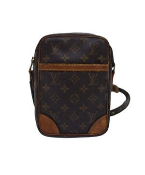 Brand: Louis Vuitton
Model: Danube
Color: Black
Material: Canvas
Inclusions: /
Dimensions: W15.5cm x H21cm x D4.5cm/ Shoulder Drop:44 - 55cm
Serial number: 8912SL
Country of origin: France
Condition: B - good condition.
Louis Vuitton is a famous French fashion and luxury house. The brand is known for its Quality craftsmanship iconic monogram and status as one of the world? leading luxury brands. Looking for a bag that is both versatile and elegant? This Danube model is for you! 
The surface has lost its shape and shows friction while the shoulder strap also shows friction. The metal fittings show scratches and peeled paint and the interior is marked by friction dirt accumulation and partial fungus growth. The pouch shows friction dirt accumulation adhesion and peeling. In addition the corners also show signs of friction and a noticeable smell of storage.
We recommend that you look at all the pictures before making your purchase to ensure that you are satisfied with the condition of the item.Brand: Louis VuittonType: shoulderMain Material: Canvas