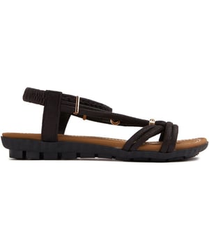 Disfruta de las sandalias Lotus Domenica, donde el lujo se une a la comodidad. Estos elegantes zapatos de verano cuentan con una parte superior suave y elegante con detalles dorados brillantes para mayor glamour, una correa trasera elástica y una suela de goma duradera. Diseñados tanto para la diosa del sol vanguardista como para el creador de tendencias informal, ofrecen un ajuste cómodo con un aspecto fabuloso.