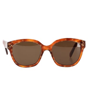 VINTAGE, RRP AS NEW
The Celine Oversized Triomphe Sunglasses blend vintage glamour with contemporary edge. Cast in a warm amber-toned brown acetate, they feature an oversized silhouette adorned with the iconic Triomphe monogram for a look that’s both understated and unmistakably luxurious. A refined essential for sunny days with elevated taste.


Celine Oversized Triomphe Monogram Sunglasses In Brown Acetate
Condition: Excellent
Signs of wear:  No sign of wear.
Packaging: None
Color: Brown | ochre
Material: Acetate
Size: One Size | One Size
Measurements: Width: 60; Height: 55
SKU: NAPPUGBAC478792W