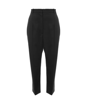 Alexander McQueen Women's Wool Straight-Leg Pants â€“ Black
Timeless straight-leg pants made from high-quality wool for a sharp silhouette.