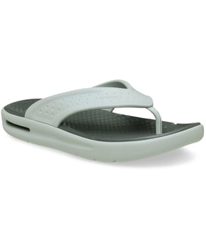 Step up your sandal game with the InMotion Flip. A new, flip version of the ever-popular InMotion Clog, it boasts Iconic Crocs Comfort with an upper that feels like nothing at all, floating on top of your foot and moving with you without restriction