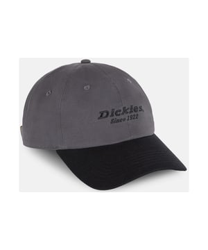 Our Everyday Dickies Twill Cotton Cap is a 6-panel core workwear cap.