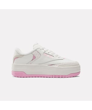 Leather upper with suede panels.Lace-up closure.Regular fit.Shiny mesh trim.Bright Barbie print.Rubber sole.
