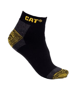 PREMIUM CAT work sneakers with double re-enforced toe and heel. High comfort top and perfect fit, fully padded for max. comfort and moisture control