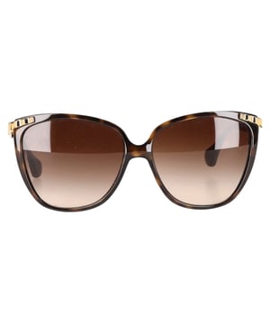 VINTAGE, RRP AS NEW
Don't limit your fashion sense to just your clothes and shoes but let your accessories also help you make the right style statement. Choose creations like these sunglasses from Dolce & Gabbana to do just that for you. Flaunting cat eye edges and gradient lenses, this Havana pair is definitely a buy you'll never want to part with.


Dolce & Gabbana Signature Logo Cat-Eye Sunglasses in Brown Acetate
Condition: Excellent
Signs of wear:  No sign of wear.
Packaging: None
Color: brown
Material: acetate
Size: One Size | One Size
Measurements: Width: 65; Height: 55
SKU: NAPPUGBAC477262Wb