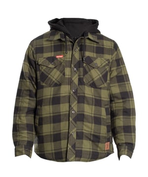 The jacket you can take with you no matter what the adventure. With 3M Insulation and a fully quilted lining, the Quilted Flannel Hooded Shacket is sure to keep you looking good and staying warm this winter.