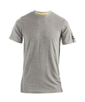 Onze Essentials T-shirt met korte mouwen is gemaakt van zacht 100% katoenen jersey voor comfort de hele dag door. (70%/30% katoen/viscose mix voor de kleur donker heather grijs.) Dit is een aansluitend kledingstuk, we raden aan om een maat groter te bestellen.
