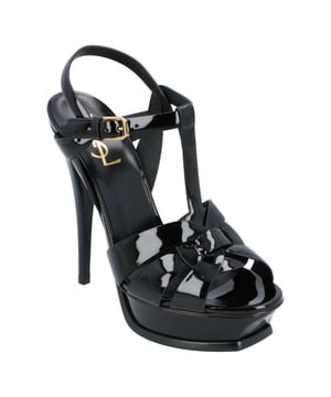 TOTAL HEEL HEIGHT: 13,5 CM / 5.3 INCHES
 ARCH HEIGHT: 10,5 CM / 4.1 INCHES
 PLATFORM HEIGHT: 3 CM / 1.2 INCHES
 Leather sole
 Adjustable ankle strap
 this product can also be shipped under code 315487B8I001000
 

 CALFSKIN LEATHER
 Made in Italy Measurments:  height: 135 mm