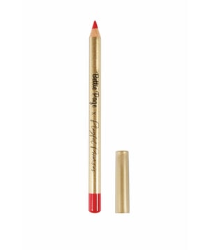 Be your own icon with Bettie Page Beauty. Perfect your pinup pout with our nourishing crueltyfree lip pencil, the ideal match to our Satin Lipstick or Matte Liquid Lipstick. Infused with organic coconut oil, this vegan pencil prevents dehydration while keeping your lip line fine.




Bright Red Notorious shade 
Ecofriendly 
Longlasting formula 
Vegan 
Crueltyfree

INGREDIENTS/INGR‰DIENTS: OCTYLDODECYL STEAROYL STEARATE COCONUT OIL\COCOS NUCIFERA OIL\COCOS NUCIFERA (COCONUT) OIL C1018 TRIGLYCERIDES CARNAUBA WAX\COPERNICIA \CERIFERA CERA\CERA CARNAUBA\CIRE DE CARNAUBA HYDROGENATED VEGETABLE OIL MICA SILICA POLYGLYCERYL3 DIISOSTEARATE ORYZANOL TOCOPHEROL GLYCERYL UNDECYLENATE MAY CONTAIN/PEUT CONTENIR [+/]: TITANIUM DIOXIDE\CI 77891 IRON OXIDES\CI 77491 RED 7 LAKE\CI 15850 IRON OXIDES\CI 77499 YELLOW 5 LAKE\CI 19140 BLUE 1 LAKE\CI 42090 IRON OXIDES\CI 77492 RED 27 LAKE\CI 45410