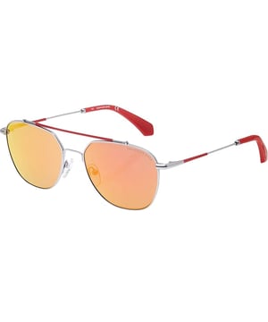 The Calvin Klein Jeans CAT3 Silver Pilot Sunglasses offer a stylish, high-quality design with functional features for optimal protection and comfort.
Key Features:
Silver Pilot Frame: 

The classic pilot shape with a sleek silver metal frame provides a timeless, sophisticated look that complements any style.

Lens Category 3: 

The CAT3 lenses are ideal for moderate to strong sunlight, offering great clarity and glare reduction for outdoor activities.

100% UV Protection: 

The lenses provide 100% protection from harmful UVA and UVB rays, keeping your eyes safe from sun damage.

Durable and Lightweight: 

The sturdy yet lightweight metal frame ensures comfort for extended wear, making them perfect for all-day use.

Versatile Design: 

With their elegant pilot shape, these sunglasses are perfect for both casual and semi-formal occasions, combining fashion with performance.

The Calvin Klein Jeans CAT3 Silver Pilot Sunglasses deliver a sleek, fashionable design while offering essential eye protection, making them a versatile accessory for everyday wear.
