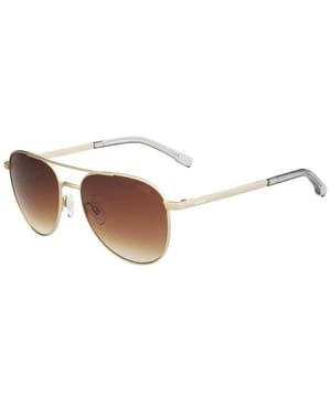 The Bollé Evel Sand Matte Aviator Sunglasses combine a classic aviator design with a modern matte finish, offering both style and performance for various outdoor activities.
Key Features:
Matte Sand Frame: 

The sand matte finish gives these sunglasses a sleek, neutral look that pairs well with any style while maintaining a modern, understated aesthetic.

Polarized Lenses: 

Equipped with polarized lenses that reduce glare from reflective surfaces like water, roads, or snow, improving clarity and reducing eye strain.

UV Protection: 

Offers 100% UV protection, shielding your eyes from harmful UVA and UVB rays during prolonged exposure to the sun.

Durable Frame: 

Made from high-quality materials, the frame is lightweight yet sturdy, ensuring long-lasting wear and comfort.

Classic Aviator Style: 

The iconic aviator shape provides a timeless, versatile look that flatters most face shapes and can be worn for various occasions.

The Bollé Evel Sand Matte Aviator Sunglasses are the perfect combination of style and functionality, offering superior protection and comfort with a fashionable, classic design.