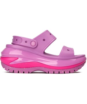 Para una versión nueva y con nuevas alturas de tus sandalias zuecos favoritas, mira el modelo Crocs Mega Crush 2 Strap. Con una plataforma favorecedora y un diseño atrevido, esta nueva y dinámica sandalia muestra el popular y versátil diseño de dos correas y la plantilla de espuma Croslite moldeada y liviana que sostiene tus pies con una comodidad maravillosa.