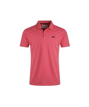 100% Organic Cotton. Fabric: Pique. Design: Embroidered, Logo, Plain. Fastening: Button, Pull Over. Sleeve-Type: Short-Sleeved. Neckline: Turn Down Collar. 2 Button Placket, Contrast Button Placket. S: 37 in. M: 40 in. L: 43 in. XL: 46 in. XXL: 49 in. 3XL: 52 in. 4XL: 55 in. 5XL: 58 in.