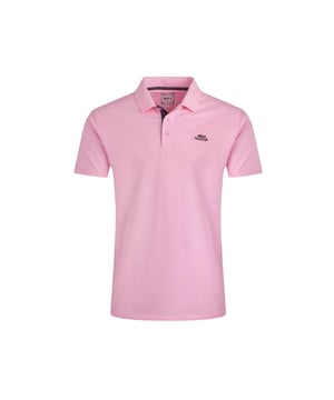 100% Organic Cotton. Fabric: Pique. Design: Embroidered, Logo, Plain. Fastening: Button, Pull Over. Sleeve-Type: Short-Sleeved. Neckline: Turn Down Collar. 2 Button Placket, Contrast Button Placket. S: 37 in. M: 40 in. L: 43 in. XL: 46 in. XXL: 49 in. 3XL: 52 in. 4XL: 55 in. 5XL: 58 in.
