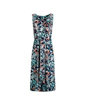 100% Viscose. Design: All-Over Print, Leaf. Pockets: 2 Side Pockets. Neckline: Scoop. Sleeve-Type: Sleeveless. Fabric Technology: LivaEco. Fastening: Back Zip, Concealed Zip, Neck Back Button. Tie Belt. Sustainability: Eco Friendly. 8 UK: 33 in. 10 UK: 35 in. 12 UK: 37 in. 14 UK: 39 in. 20 UK: 45.5 in. 22 UK: 47.5 in. 18 UK: 44 in. 16 UK: 41 in.