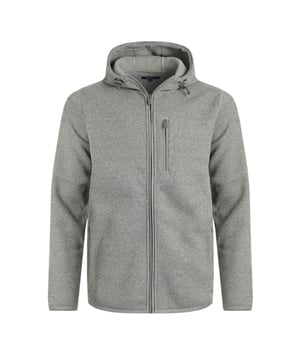 100% Polyester. Gewebe: Verbundenes Vlies, Weiche Haptik. Futterstoff: angeraute Innenseite. Design: Strukturiert. Kapuzenmerkmale: Knebel-Einstellung. Mit Kapuze. Langärmlig. Taschenart: Zwei Seitentaschen, 1 Brusttasche, Reißverschluss. Verborgen, Durchgehender Reißverschluss. S: 93,98 cm. M: 102 cm. L: 109 cm. XL: 116,84 cm. XXL: 124,46 cm. 3XL: 132 cm. 4XL: 139,7 cm. 5XL: 147 cm.