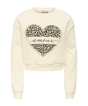 Deze stijlvolle trui voegt een wilde touch toe aan je garderobe! Met zijn trendy leopardenprint en de grote opdruk op de voorkant maak je een echt mode-statement. De normale pasvorm en de normale lengte zorgen voor een comfortabel draaggevoel, terwijl de raglanmouwen de casual uitstraling perfect afronden. Ribgebreide boorden aan de mouwen en onderkant bieden een optimale pasvorm en hoog draagcomfort. Een geweven label aan de binnenkant maakt het ontwerp compleet. Perfect voor trendy outfits – combineer hem met jeans of leggings voor een coole look!