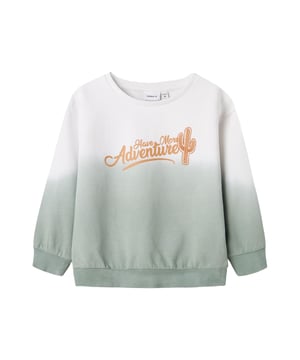 Dieser Pullover bringt Farbe in deinen Alltag! Mit seinem coolen Farbverlauf sorgt er für einen frischen Look, der garantiert auffällt. Die normale Passform und Länge bieten dir viel Bewegungsfreiheit, während die überschnittenen Schultern für einen entspannten Sitz sorgen. Die weiche Innenseite aus ungekämmtem Sweatstoff fühlt sich besonders angenehm an – ideal zum Reinkuscheln. Rippbündchen an Ärmeln und Saum sorgen für guten Halt, und das gewebte Label innen rundet den Style ab. Perfekt für gemütliche Tage mit einem Hauch Farbe!