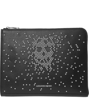 Alexander Mcqueen Mens Zip Document Holders In Black