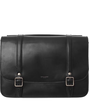 Saint Laurent Womens High School Bag In Black