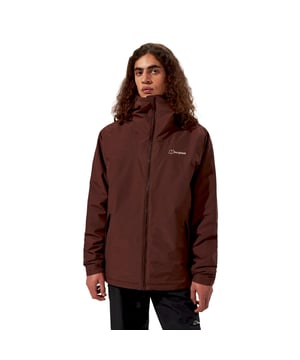 Berghaus Deluge Pro 3.0 geïsoleerde waterdichte jas voor heren. GORE-TEX houdt je droog en laat je zweet ontsnappen.- Voeg in een handomdraai een midlayer toe. Nou ja, een rits.- Twee handzakken om je vingers warm te houden en je spullen veilig.- Capuchon op één punt verstelbaar zodat je je gemakkelijk kunt aanpassen aan veranderende weersomstandigheden.- Een afgezakte zoom aan de achterkant houdt je bips droog.- Waterbestendige rits zorgt dat de regen niet naar binnen sluipt. Materiaal: 100% polyester. Ref: 4A001888KV2.