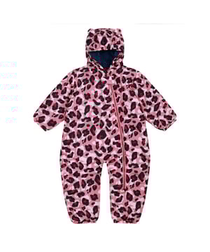 Dare 2b Infants Bambino II Snowsuit. A snuggly all-in-one snowsuit. Keeps little ones warm and toasty on the slopes. Made from tough-wearing waterproof and breathable, fabric. Soft-touch. Fully lined with high warmth, low bulk fill. Full-length zip for easy on-off. Material: 100% Polyester. Ref: DKP3900W1.