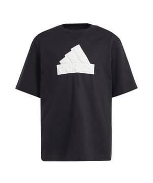 Junior adidas Future Icons T-Shirt in black - white.Stock up on classic adidas t-shirts  in shades for every day of the week. Made from soft  breathable cotton and cut for a loose fit  this juniors' tee feels airy on warm days.- A classic logo t-shirt that teams with everything from gym shorts to jeans.- Loose fit- Ribbed crew neck- 100% Cotton.  Machine washable.- Ref: IS4410
