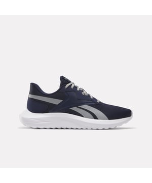 Mens Reebok Energen Lux Running Shoes in navy - white- Synthetic and textile upper.- Lace fastening.- Lightweight cushioned midsole.- Textile lining.- Ref: 100201547