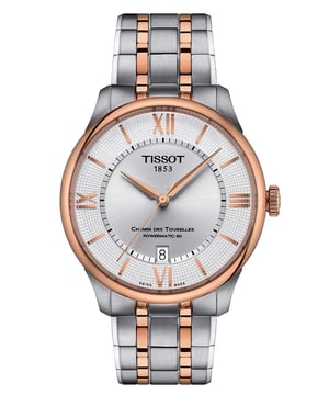 This Tissot Chemin Des Tourelles Powermatic 80 Analogue Watch for Men is the perfect timepiece to wear or to gift. It's Multicolour 39 mm Round case combined with the comfortable Multicolour Stainless steel watch band will ensure you enjoy this stunning timepiece without any compromise. Operated by a high quality Automatic movement and water resistant to 5 bars, your watch will keep ticking. This high quality watch comes with classic colours will go great with any outfit . It enables you to easily spice up a normal outfit and add style to your life. This Analogue watch features a calendar function: Date and has a Swiss Made Movement Premium Multicolour Stainless steel strap, measuring 21 cm in length and 19 mm in width, with a Deployment clasp. Case diameter: 39 mm,case thickness: 11 mm, case colour: Multicolour and dial colour: Silver