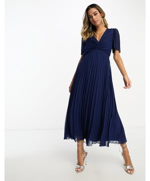 Dresses by ASOS DESIGN All other dresses can go home V-neck Flutter sleeves Regular fitSold By: Asos