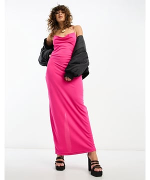 Dresses by Only POV: you have plans Cowl neck Adjustable straps Zip-side fastening Slim fitSold By: Asos