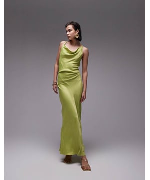 Dresses by Topshop This is Topshop Cowl neck Cross-back straps Low back Regular fitSold By: Asos